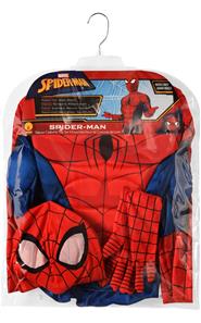 Marvel Spiderman Muskuløs overkrop med maske, 4-7 år-2