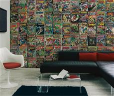Marvel Tegneserier Tapet 320 x 183 cm