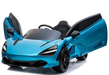 McLaren 720S 12v Blå-Lakering m/2.4G remote + 10AH batteri