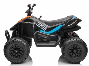 McLaren Racing MCL 35 EL ATV 12V (4xMotor, Lædersæde, Gummihj.)-2