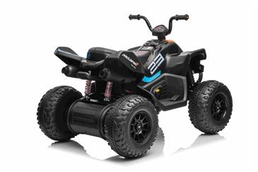 McLaren Racing MCL 35 EL ATV 12V (4xMotor, Lædersæde, Gummihj.)-6