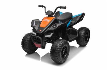 McLaren Racing MCL 35 EL ATV 12V (4xMotor, Lædersæde, Gummihj.)-8