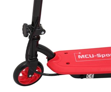  MCU-Sport EL-Løbehjul med sæde - Rød 120W 24V-3
