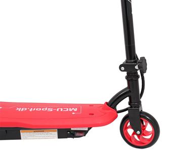  MCU-Sport EL-Løbehjul med sæde - Rød 120W 24V-6