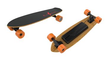 MCU-Sport EL Skateboard med 300W Motor og 25.2V Li-ion Batteri-3