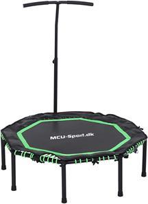  MCU-Sport Fitness Trampolin Octagon Foldbar m/håndtag 122cm, Grøn-7