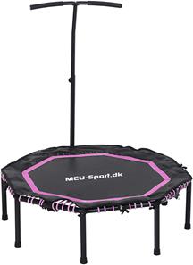  MCU-Sport Fitness Trampolin Octagon Foldbar m/håndtag 122cm, Pink-5