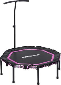  MCU-Sport Fitness Trampolin Octagon Foldbar m/håndtag 122cm, Pink-6