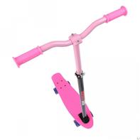 MCU-Sport LED Skateboard + Maronad Stick Pink/Pink