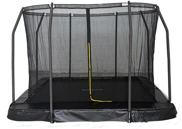 MCU-Sport NedGravet / Inground Trampolin 213 x 153 cm  + Sikkerhedsnet 
