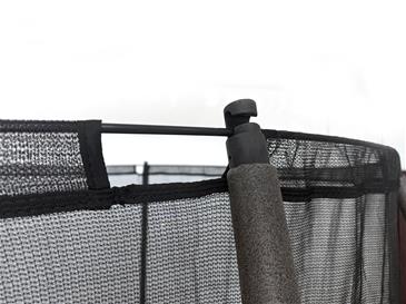 MCU-Sport NedGravet / Inground Trampolin 213 x 153 cm  + Sikkerhedsnet -3