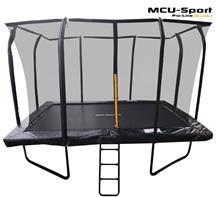 MCU-Sport Pro-Line  Firkantet Trampolin+net+stige 366 x 244cm