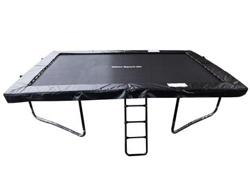 MCU-Sport Pro-Line  Firkantet Trampolin+net+stige 366 x 244cm-7