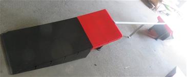 MCU-Sport Skate Rampe + Grind Rail sæt 425 x 48 x 41,6 cm-2
