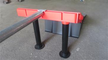 MCU-Sport Skate Rampe + Grind Rail sæt 425 x 48 x 41,6 cm-3