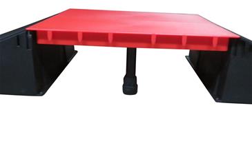 MCU-Sport Skate Rampe sæt 136 x 49,5 x 16,8 cm-4