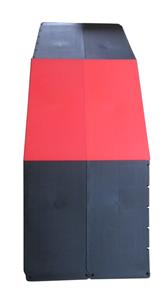MCU-Sport Skate Rampe sæt 136 x 49,5 x 16,8 cm-6