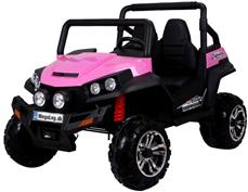 MegaBuggy 24V Pink m/2x200W Motor + Gummihjul