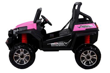 MegaBuggy 24V Pink m/2x200W Motor + Gummihjul-2
