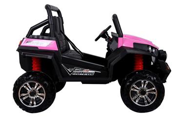 MegaBuggy 24V Pink m/2x200W Motor + Gummihjul-6