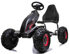 MegaLeg Power-XL Pedal Gokart til børn, sort