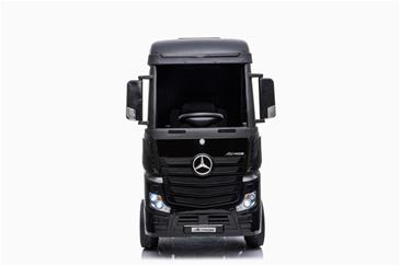 Mercedes Benz Actros El lastbil m/4xMotor, 2.4G, Lædersæde, Gummihjul, Sort-2