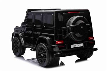 Mercedes-Benz AMG G63 XXL elbil til 2 Børn 21,6V m/Gummihjul + 4x200W Motor-7