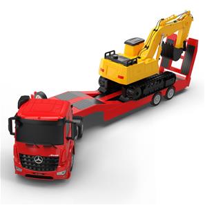 Mercedes-Benz Arocs fjernstyret lastbil og gravemaskine 1:26