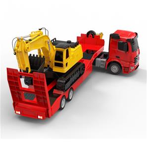 Mercedes-Benz Arocs fjernstyret lastbil og gravemaskine 1:26-2