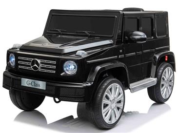 Mercedes Benz G 500 SUV elbil til børn 12v m/Gummihjul, 2.4G Remote, 12V7AH