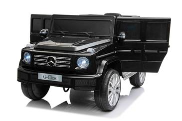 Mercedes Benz G 500 SUV elbil til børn 12v m/Gummihjul, 2.4G Remote, 12V7AH-2