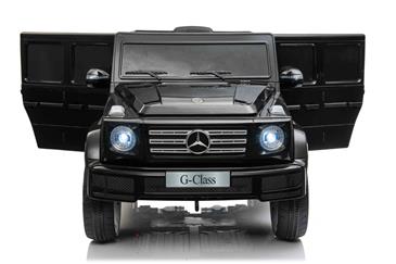 Mercedes Benz G 500 SUV elbil til børn 12v m/Gummihjul, 2.4G Remote, 12V7AH-4