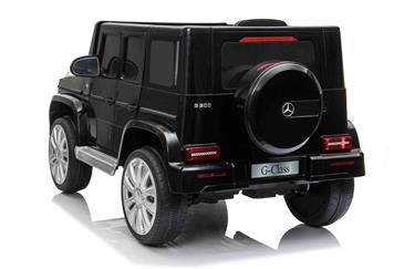 Mercedes Benz G 500 SUV elbil til børn 12v m/Gummihjul, 2.4G Remote, 12V7AH-6