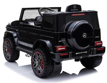 Mercedes Benz G63 EL SUV til børn 12v m/4x12V Motor + Gummihjul-3