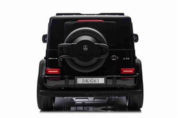 Mercedes-Benz G63 XXL elbil til 2 Børn 24V m/Gummihjul + 24V14AH-4