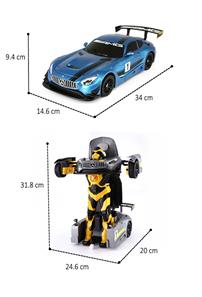 Mercedes-Benz AMG GT-3 Transform Robot Bil 2.4G 1:14-3