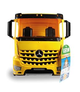 Mercedes Benz Kæmpe Dumper Lastbil Grå, 63 cm-2