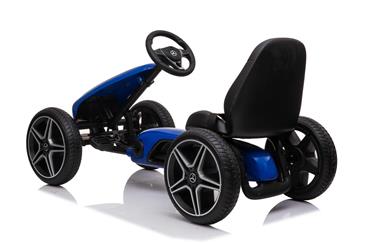 Mercedes-Benz Pedal GoKart til børn, Blå-3