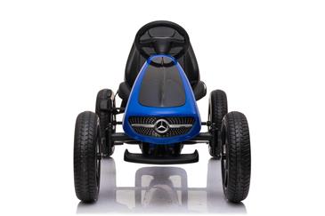 Mercedes-Benz Pedal GoKart til børn, Blå-5