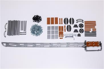 Metalcraft DIY 3D Piratsværd Metal Byggesæt-7