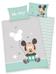 Mickey Mouse Junior  Sengetøj 100x135 cm - 100 procent bomuld