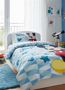 Mickey Mouse Junior Sengetøj 100x135 cm - 100 procent bomuld-2