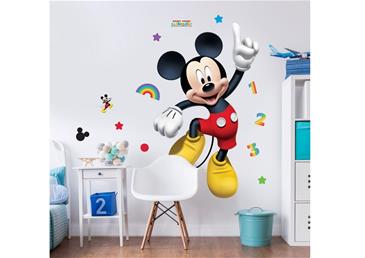 Mickey Mouse Kæmpe Figur Wallsticker
