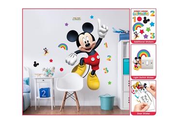 Mickey Mouse Kæmpe Figur Wallsticker-2