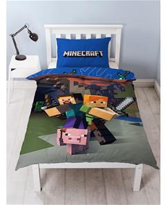 Minecraft 2i1 Sengetøj