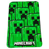 Minecraft Fleece tæppe - 100 x 140 cm