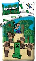 Minecraft Sengetøj 140 x 200 cm - 100 Procent Bomuld