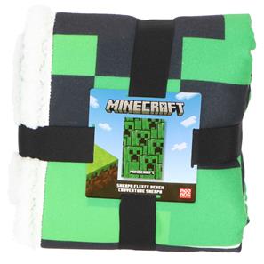 Minecraft Sherpa Fleece tæppe - 100 x 150 cm-3