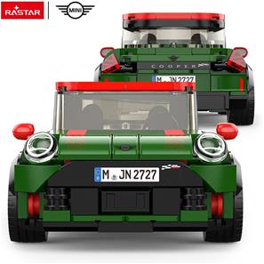 MINI John Cooper Works Byggeklodser sæt Bil 1:24 (Fra 6 år) Grøn-2