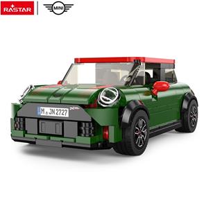 MINI John Cooper Works Byggeklodser sæt Bil 1:24 (Fra 6 år) Grøn-3